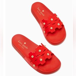 Kate spade sandals/pool slides.